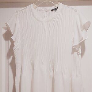 White Top by Adrianna Papell  Sz M